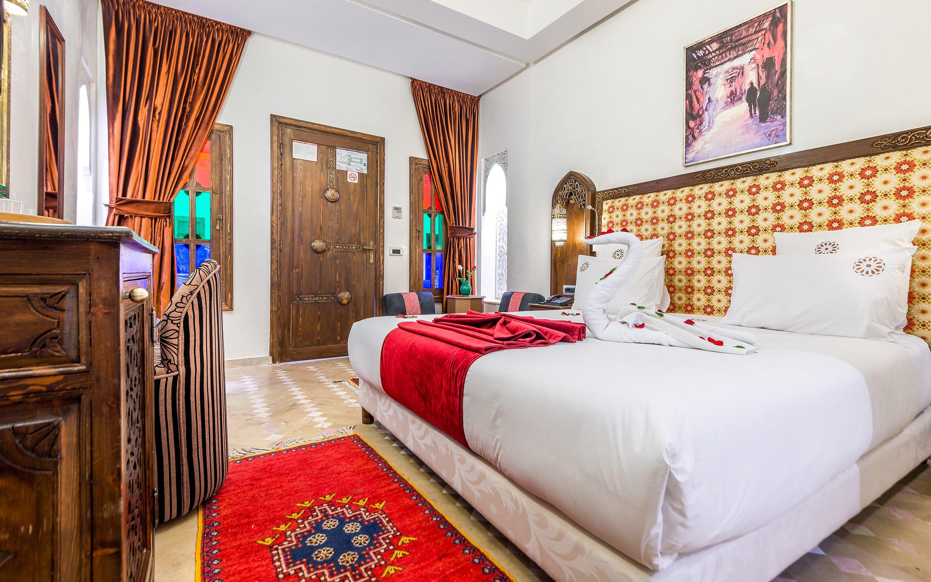 โฮเต็ล แอนด์ รย้าด อาร์ต เพลส มาราเกช Hotel มาร์ราเกช ภายนอก รูปภาพ Deluxe Room